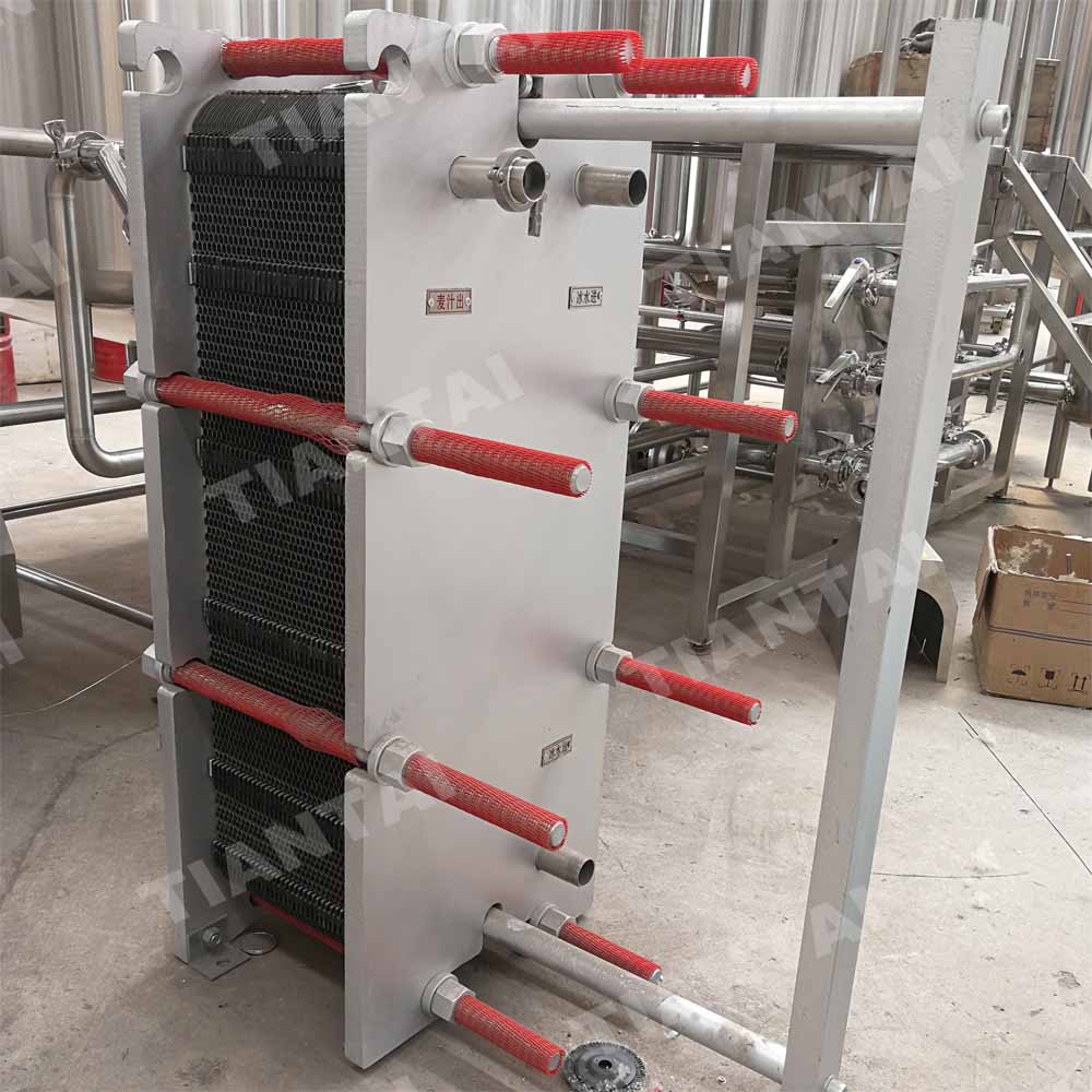 two stages heat exchanger